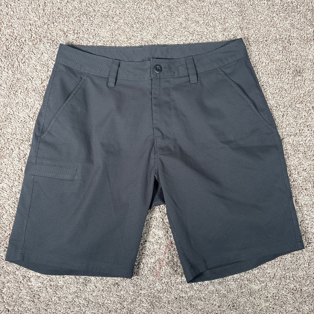 Path Projects Sykes PX Mens 31 Charcoal Grey Ripstop Technical Running Shorts